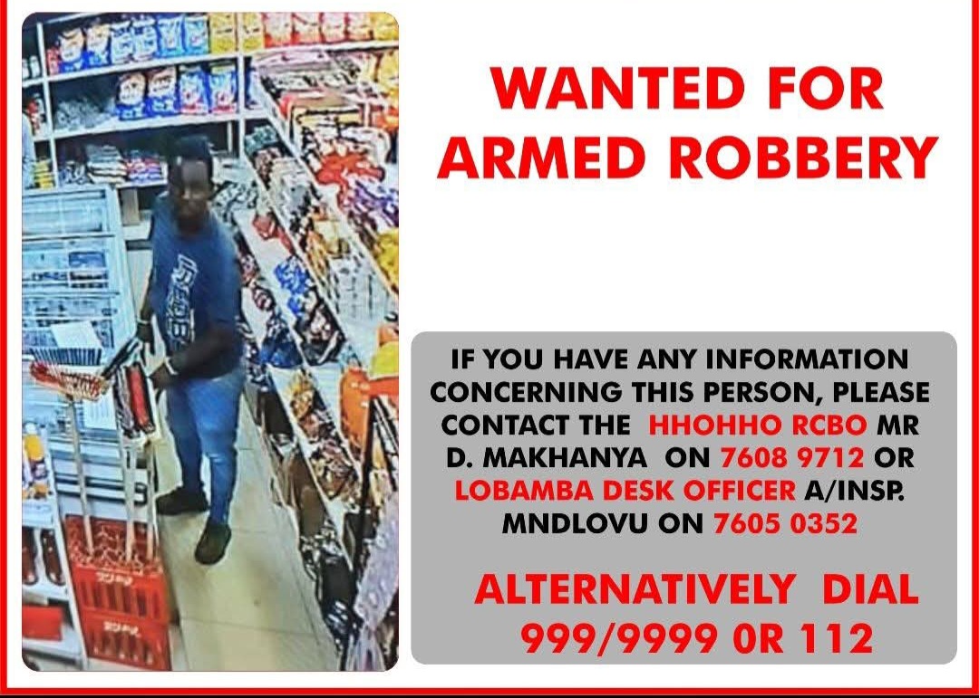 HAVE YOU SEEN THIS MAN? POLICE URGE PUBLIC TO HELP TRACK ARMED ROBBERY ...
