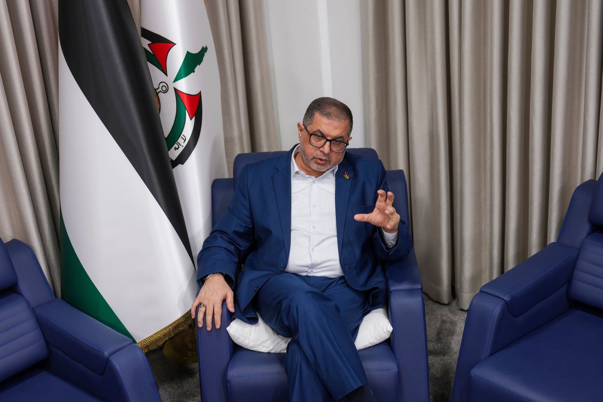 Hamas official says the group ready to discuss 'freezing or storing' its weapons