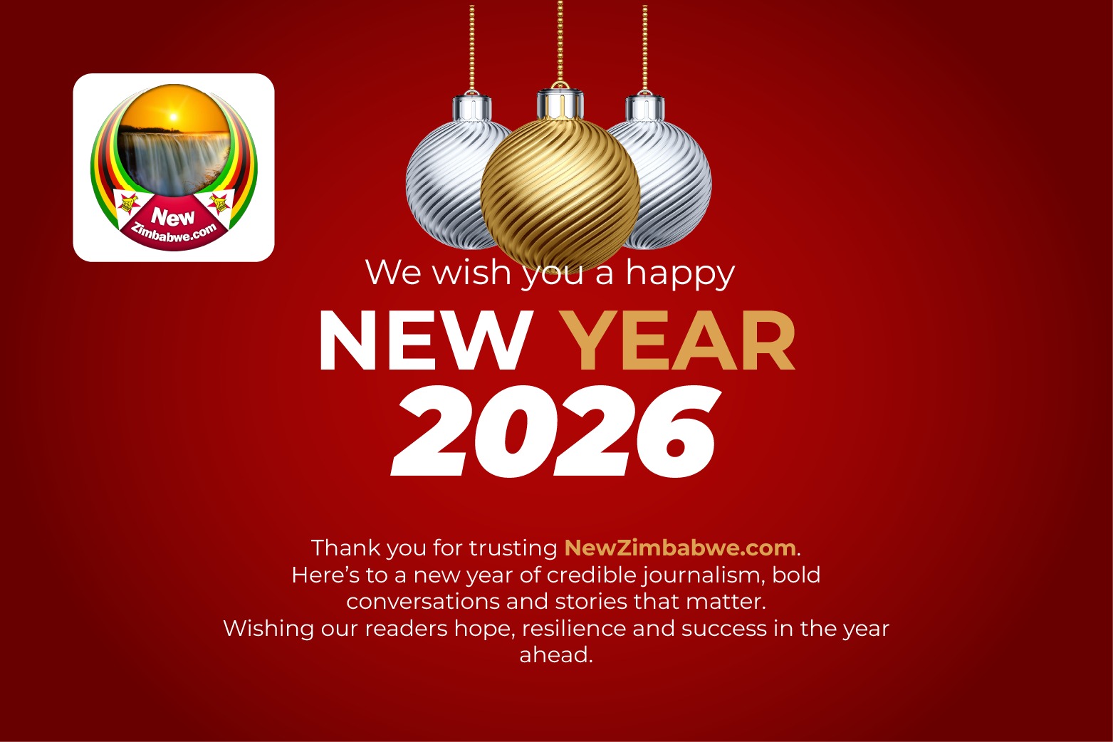 Happy New Year from the NewZimbabwe.com team!