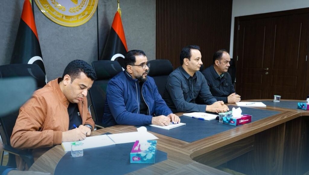 Head of the Libyan Government monitors the progress of development projects in Murzuq Municipality
