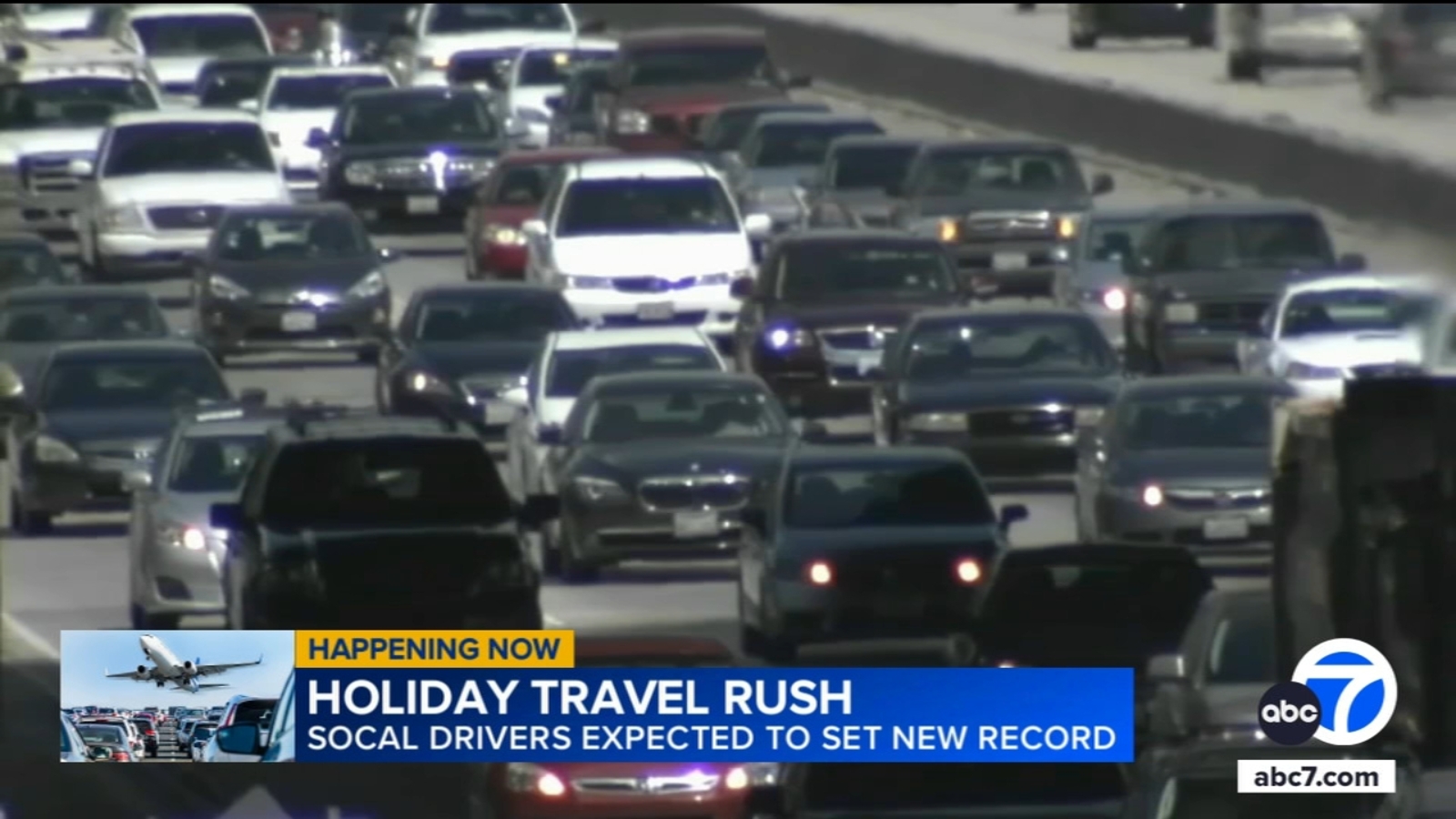 Holiday travel rush expected to ramp up at SoCal airports and on local freeways Saturday