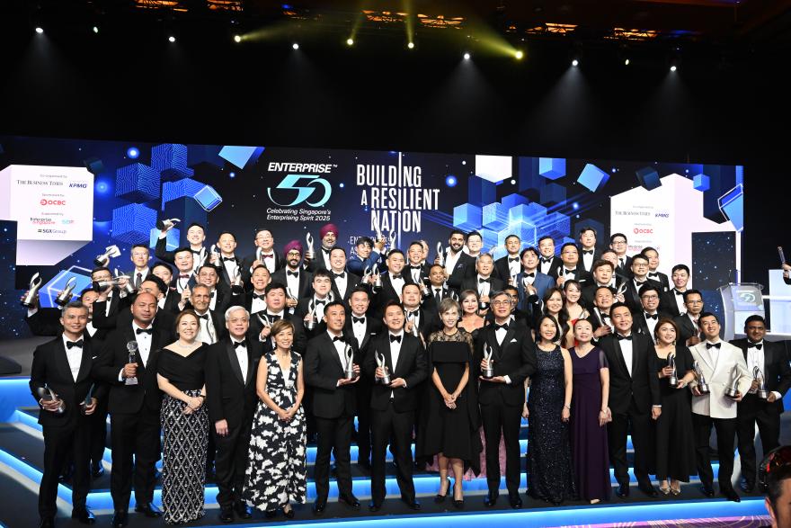 Honouring Singapore’s top 50 enterprises, Enterprise 50