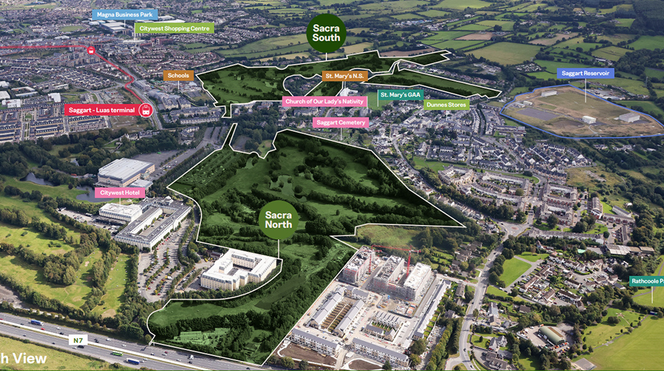 Housing plan for lands next to Citywest asylum hub