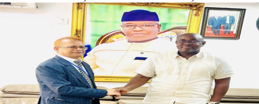 Indian High Commissioner bonds with Sierra Leone Parliament