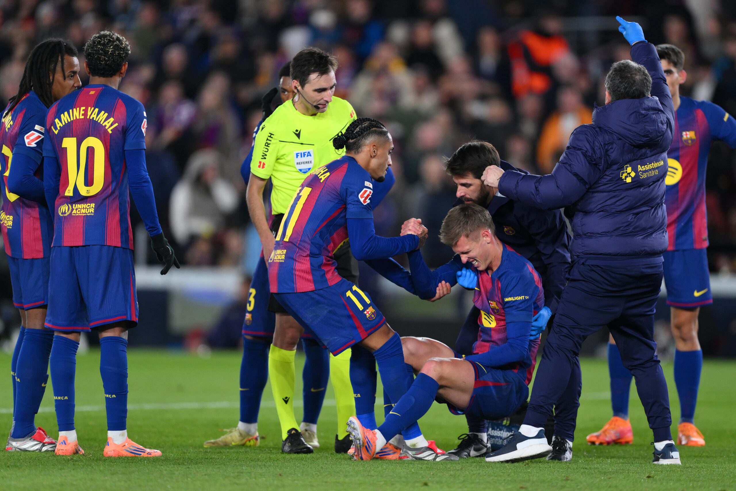 Injuries woes continue for Barcelona as star ruled out until 2026