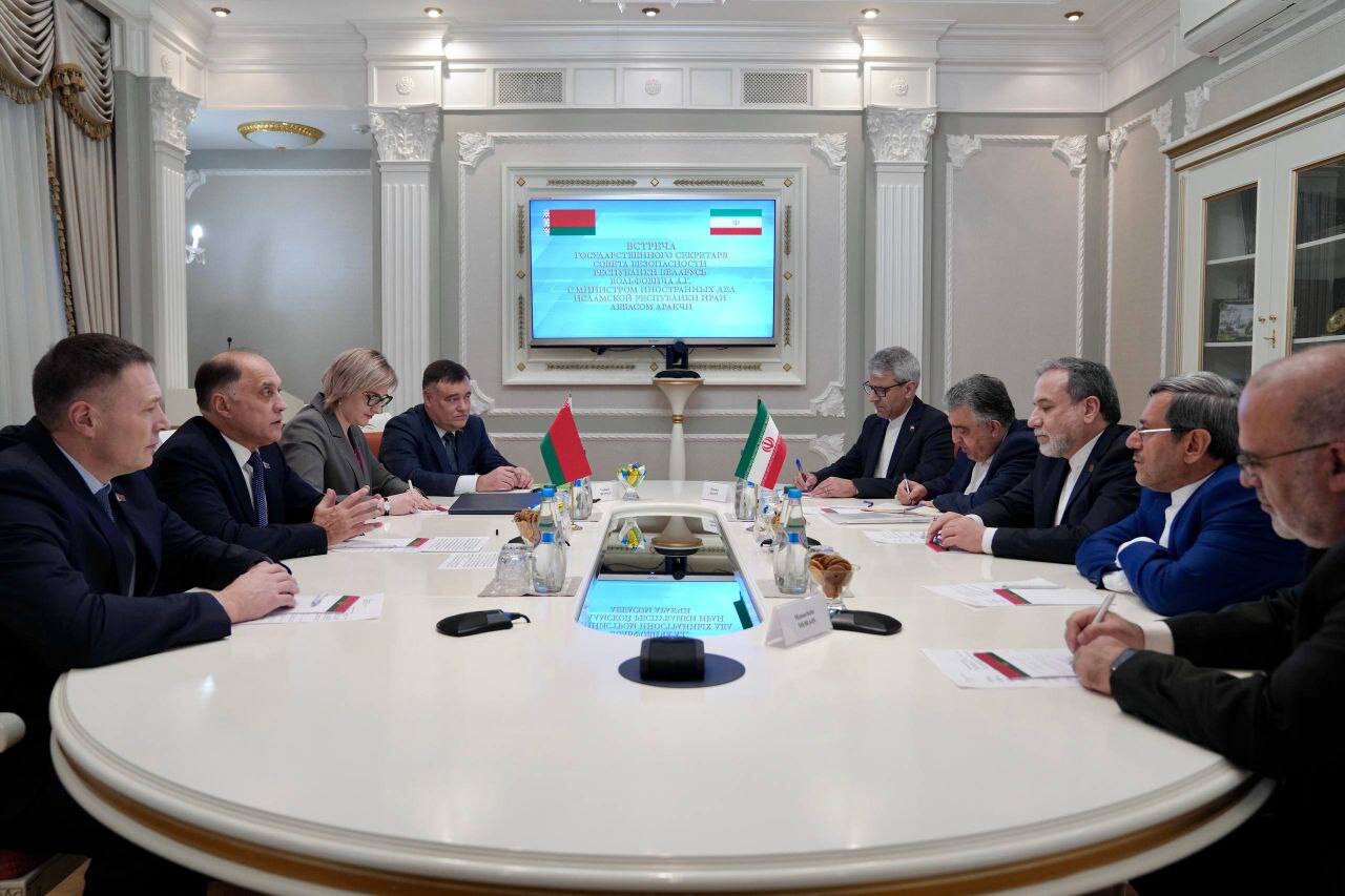 Iran, Belarus stress boosting security cooperation