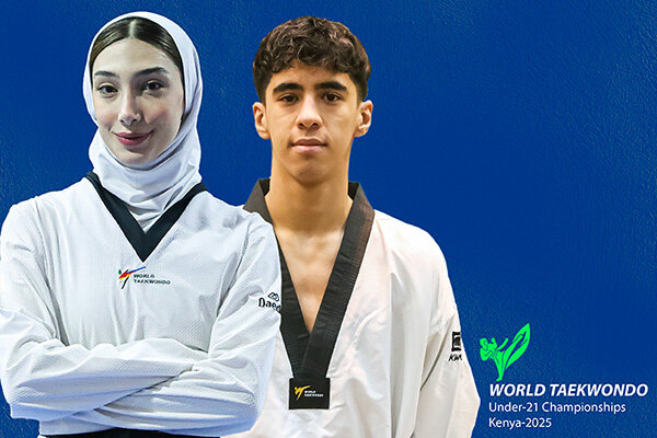 Iranian taekwondokas win two more golds at 2025 World U21