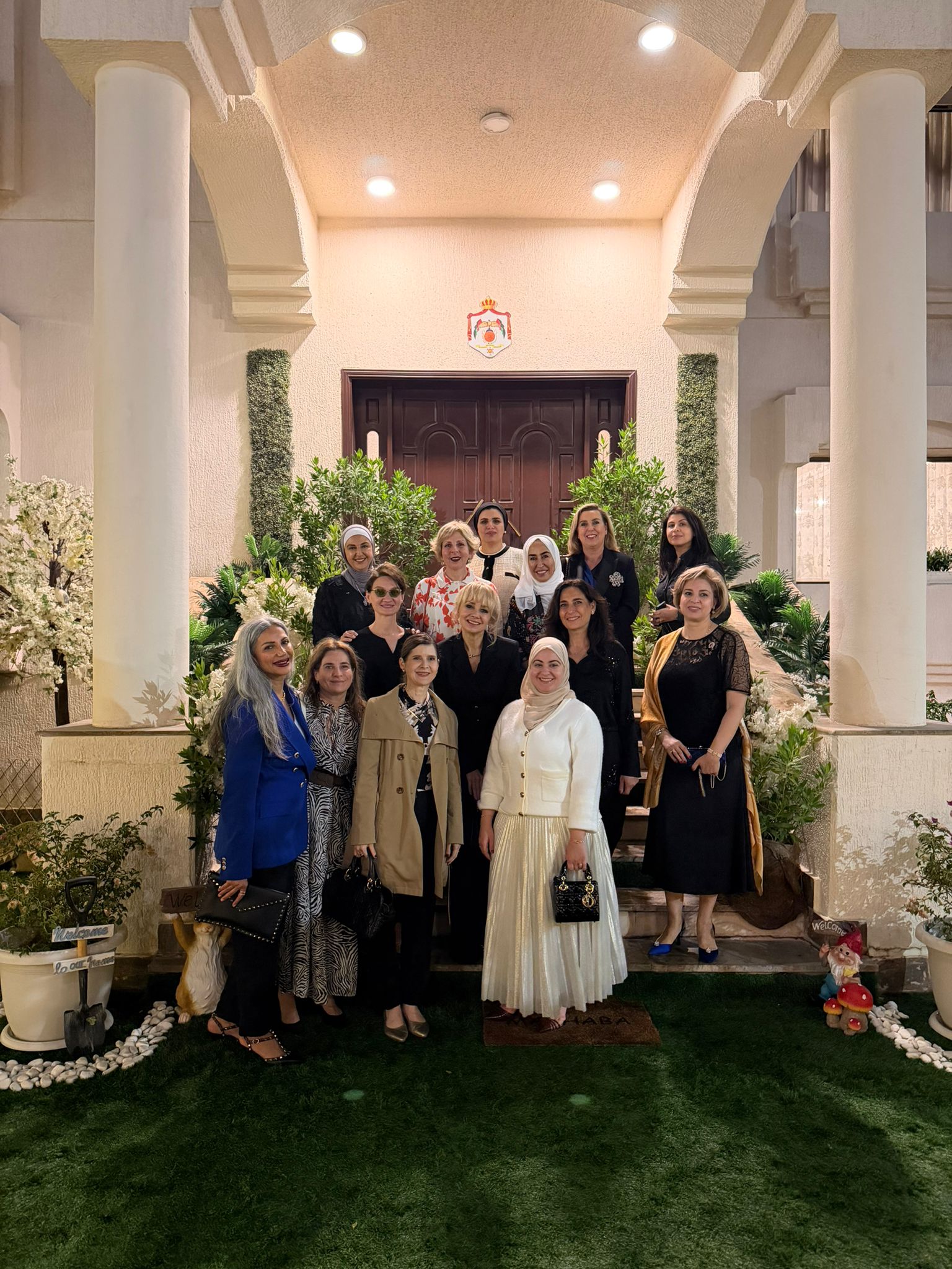 Jordanian ambassador’s spouse hosts reception honoring Mrs. Lna Al-Ayyar