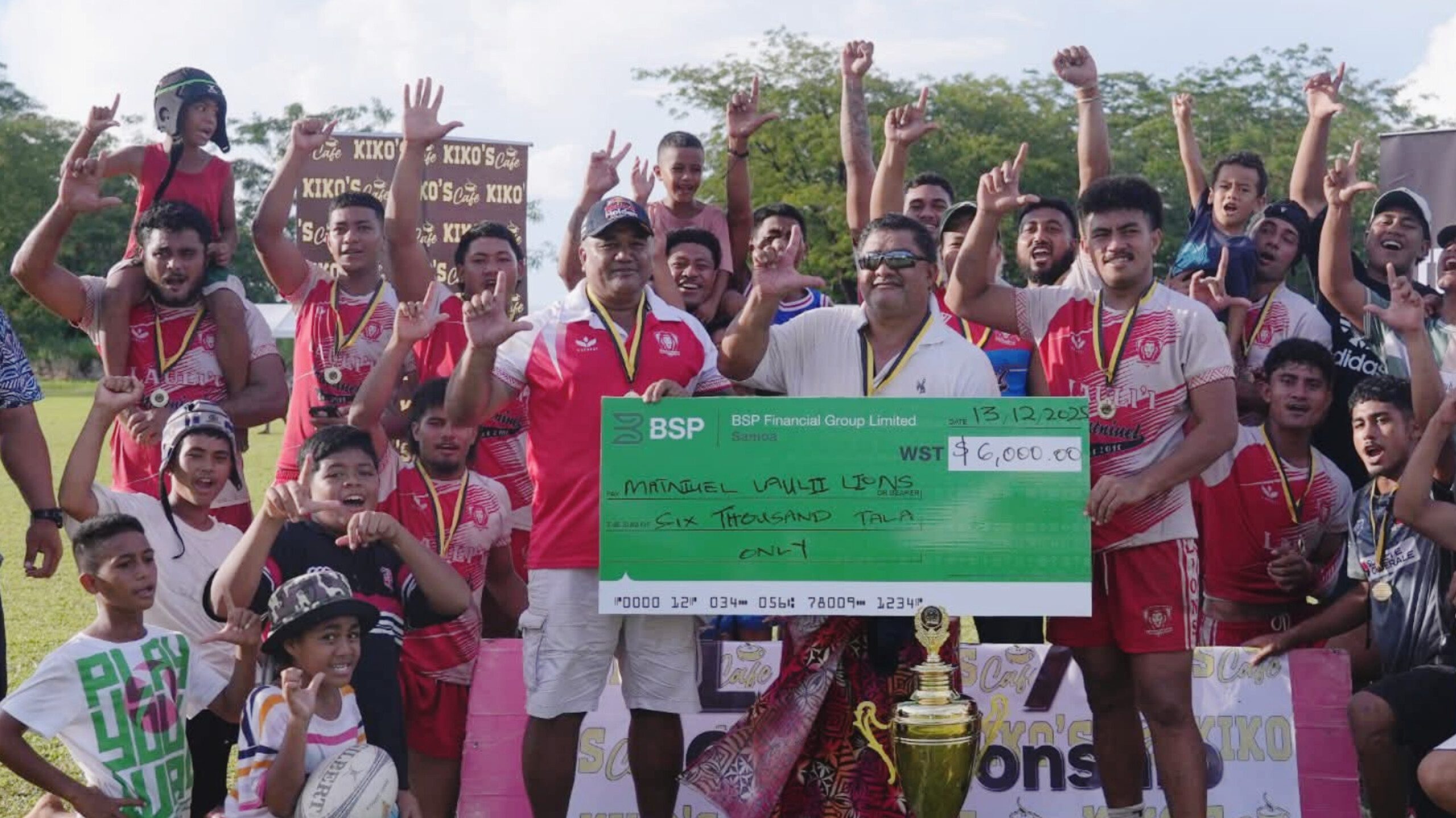 Laulii Lions Takes Pastor Waita Championship Trophy at Inaugural Kiko’s Cafe LOT 7s