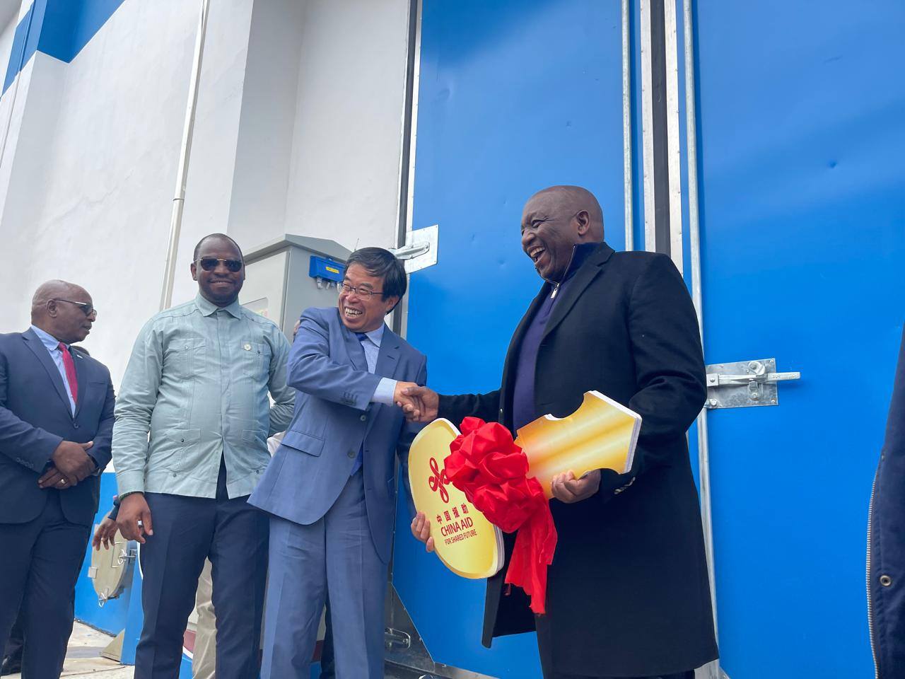 Lesotho Strengthens Food Security as Leaders Tour New Grain Storage Facility
