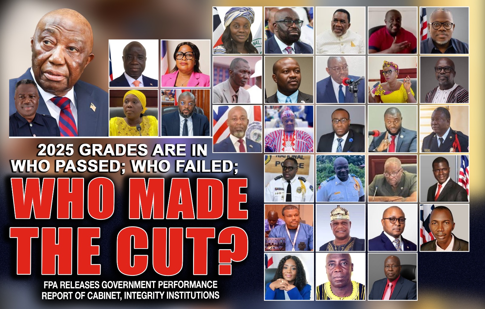Liberia: FPA Releases Government Performance Report of Cabinet, Integrity Institutions for 2025