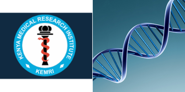 Collage Of A Dna Image And The Leading Dna Facility In Kenya. Photo/Collage