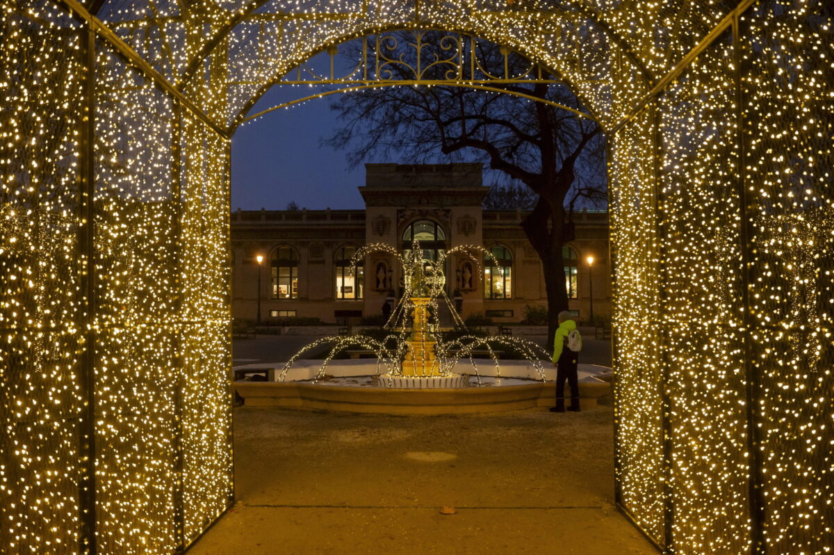 Magical Light Installations and Free Advent Events in Budapest City Park