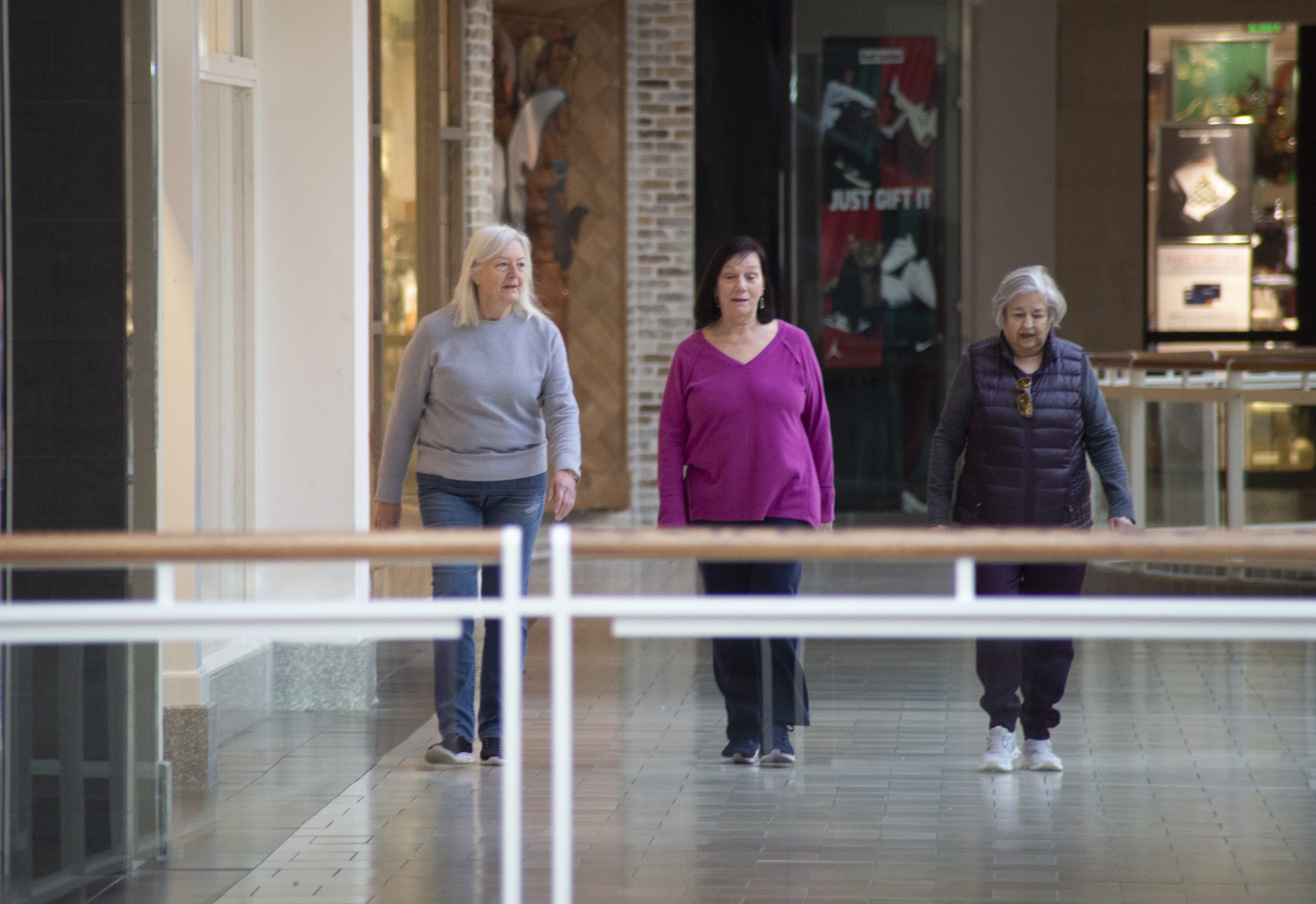 Mall walkers club turns Park Plaza into hub of exercise, community connection