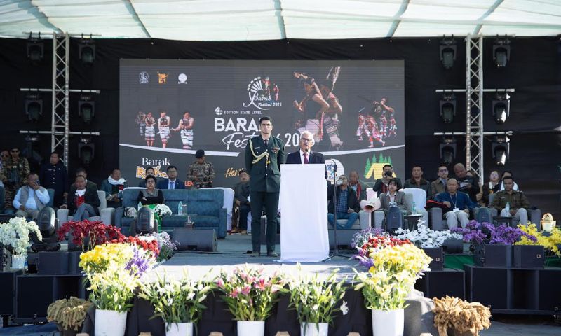 Manipur Governor graces 4th State-Level Barak Festival 2025 in Senapati