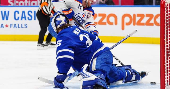 McDavid powers Oilers over Maple Leafs 6-3
