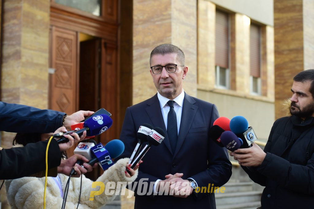 Mickoski: while I'm Prime Minister, we will admit no migrants