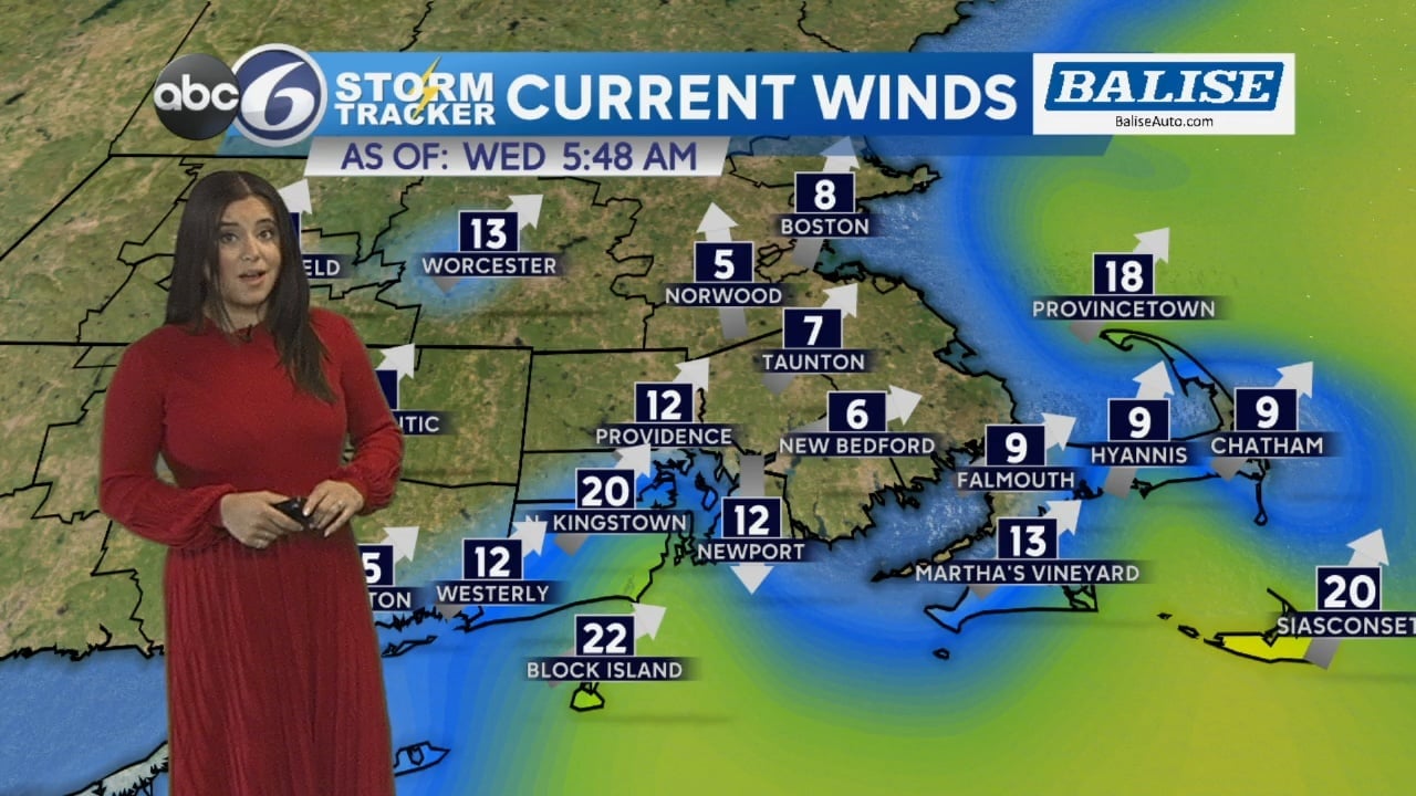 Milder feel ahead of our next round of showers