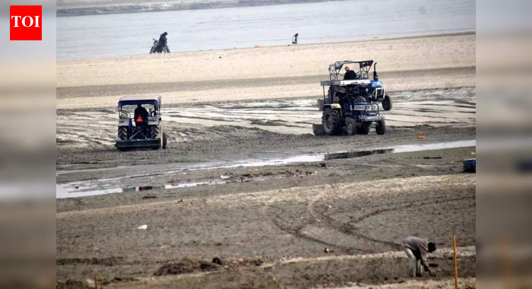 Mini tent city on Yamuna banks to offer 150 luxury cottages | Prayagraj News