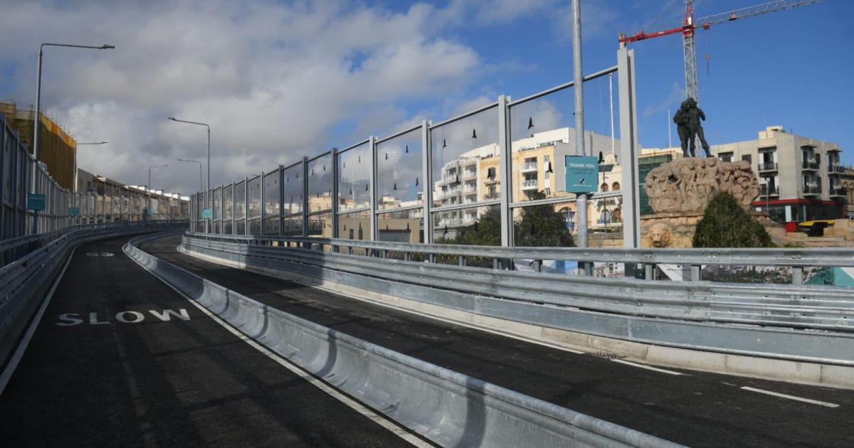 Msida flyover barriers 'easily removed', IM says, as firefighter raises concerns