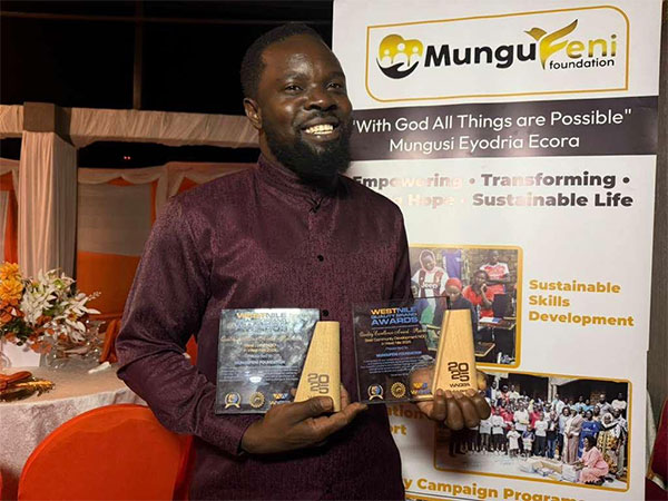 Mungu Feni Foundation wins top NGO award in West Nile