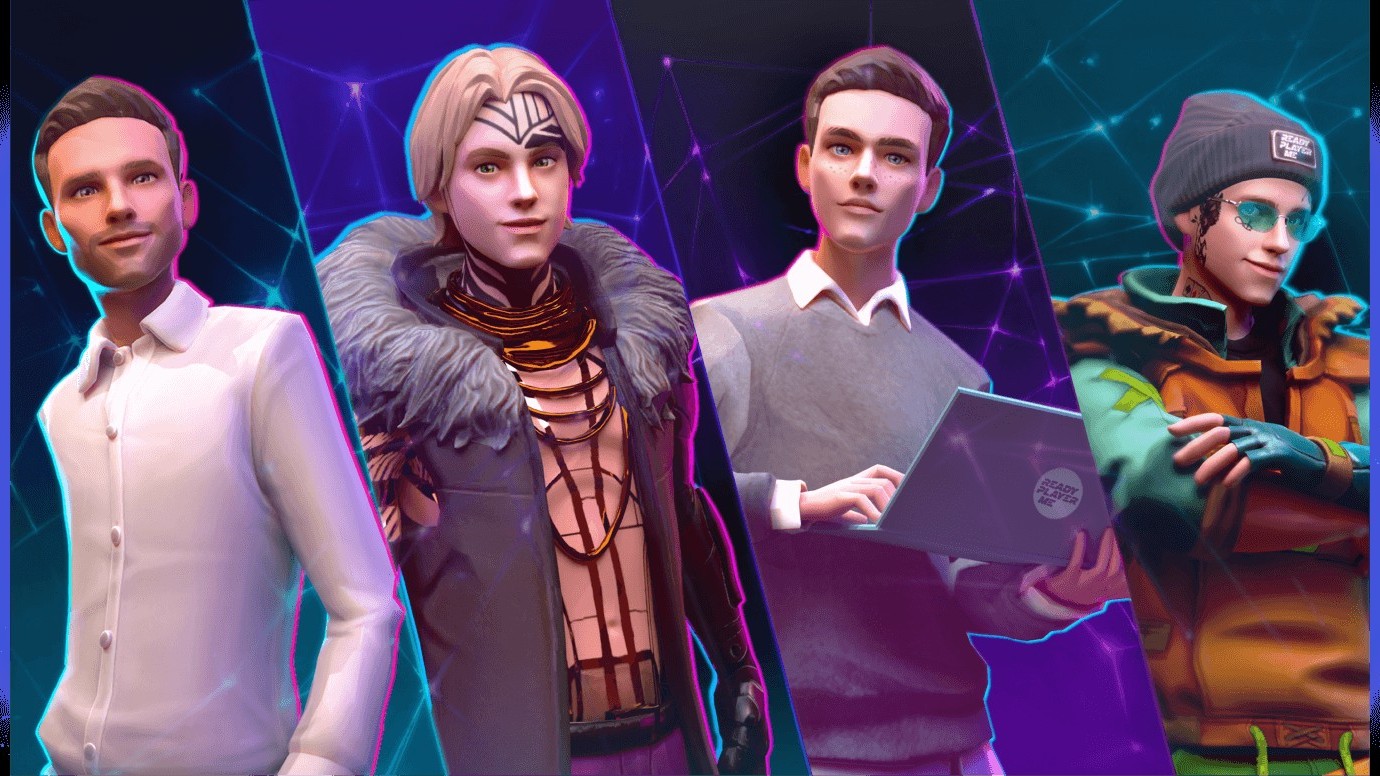 Founded more than a decade ago by four Estonians – Timmu Tõke, Rainer Selvet, Kaspar Tiri and Haver Järveoja – Ready Player Me began as a fascination rather than a business plan. Pictured, the founders' avatars. Credit: Ready Player Me.