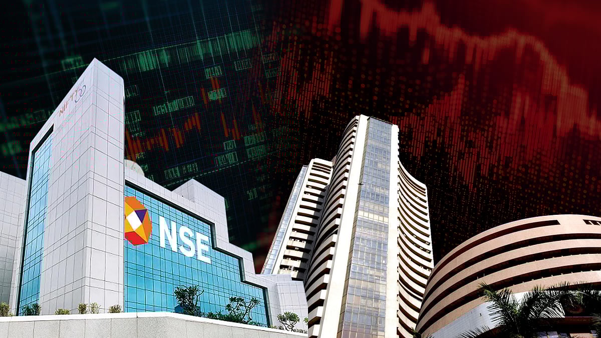 Nifty, Sensex Near Day's Low; HDFC Bank, ICICI Bank Lead Decline