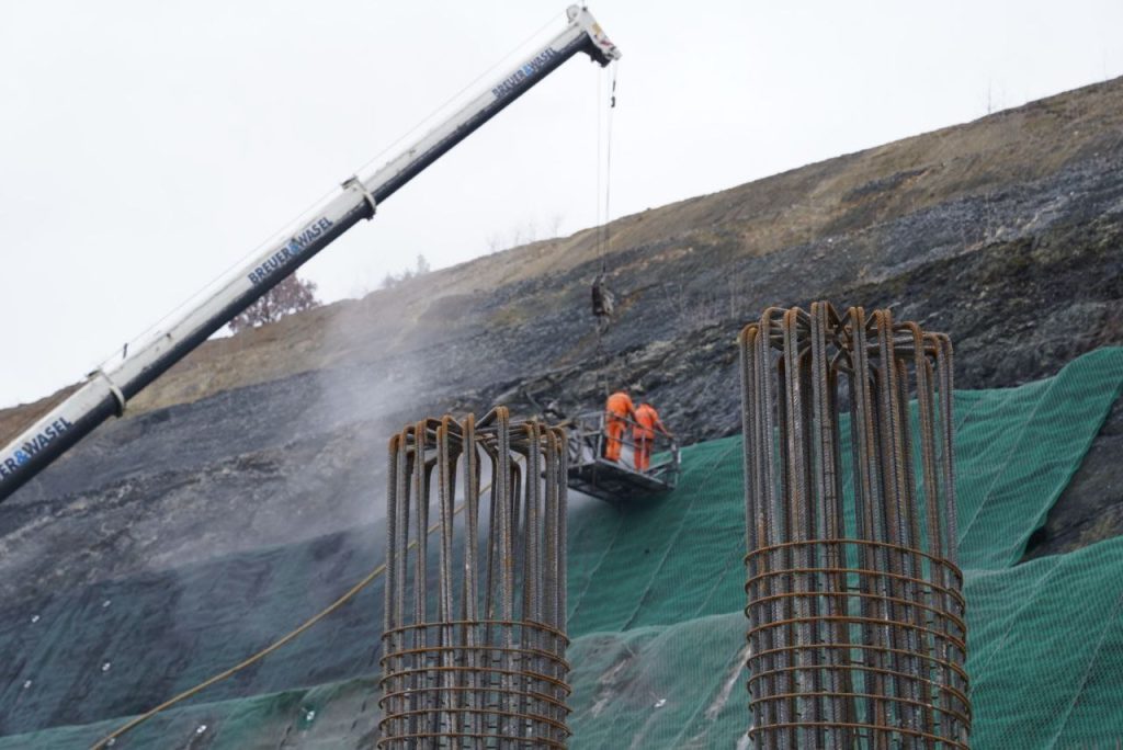 Nikoloski: we are stabilizing entire mountains to build the Kicevo - Ohrid highway