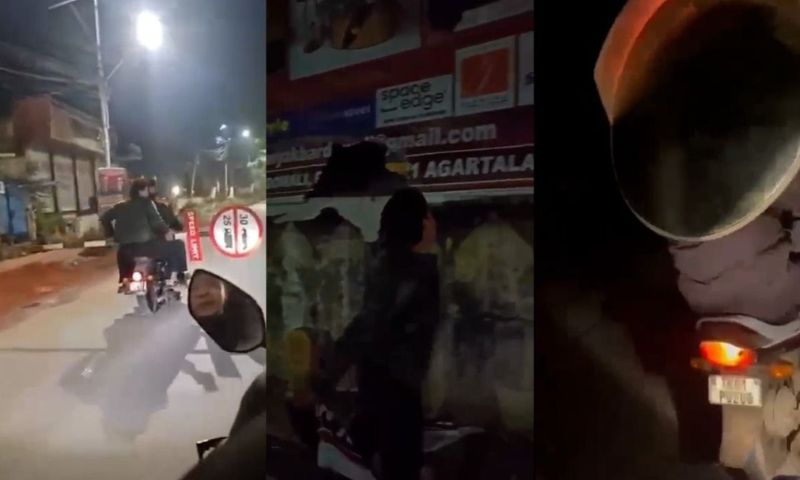 Nine students held after overnight vandalism spree in Agartala