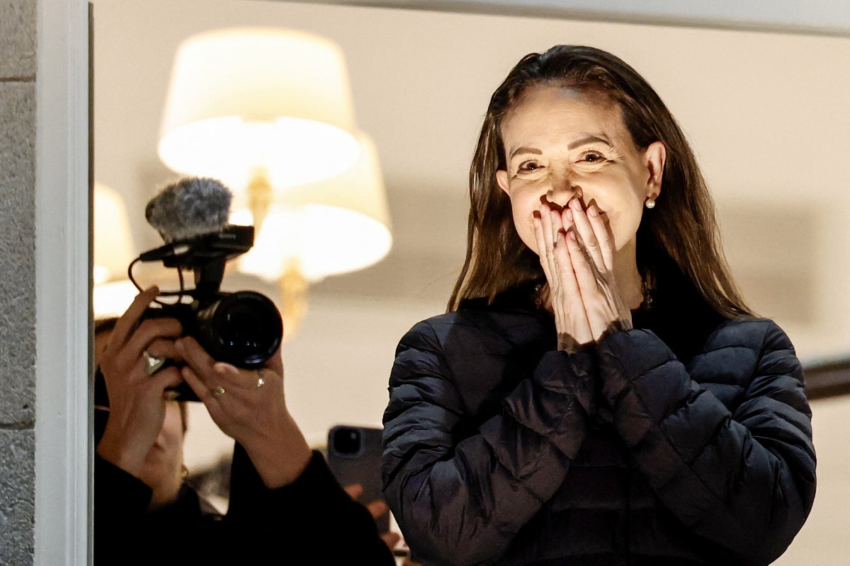 Nobel prize winner Machado broke vertebrae fleeing Venezuela to reach ceremony