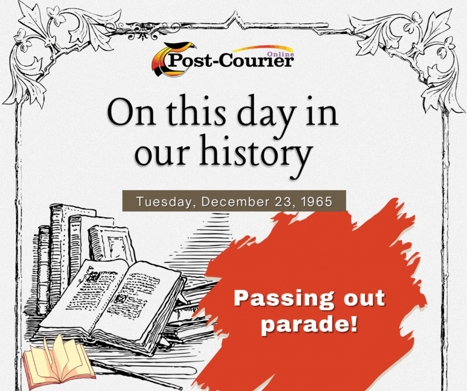 ON THIS DAY IN OUR HISTORY: Passing out parade!