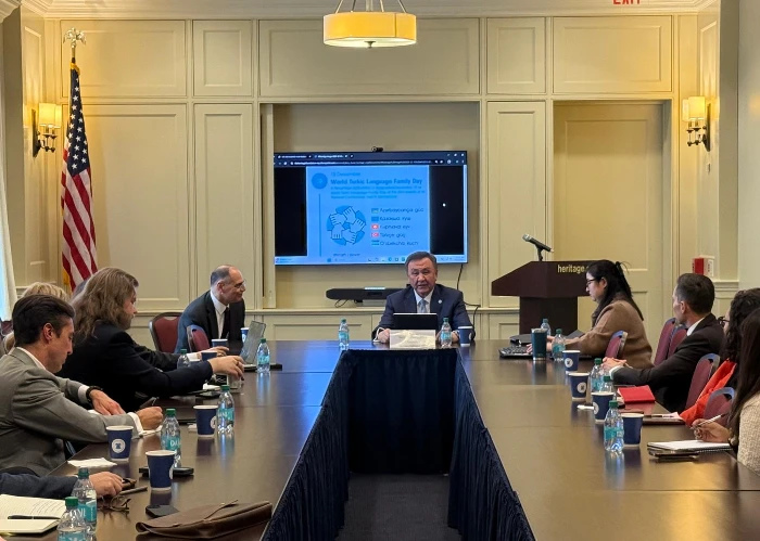 OTS Secretary General addresses workshop on the future of the Turkic world in Washington, D.C.