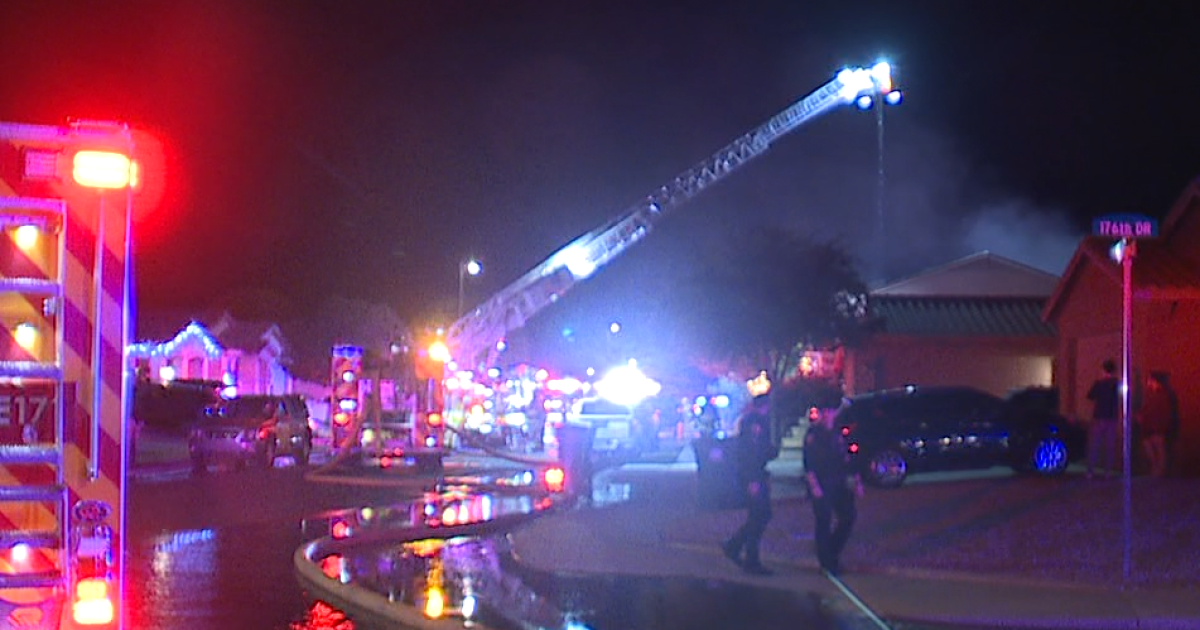 One dead after house fire in Goodyear