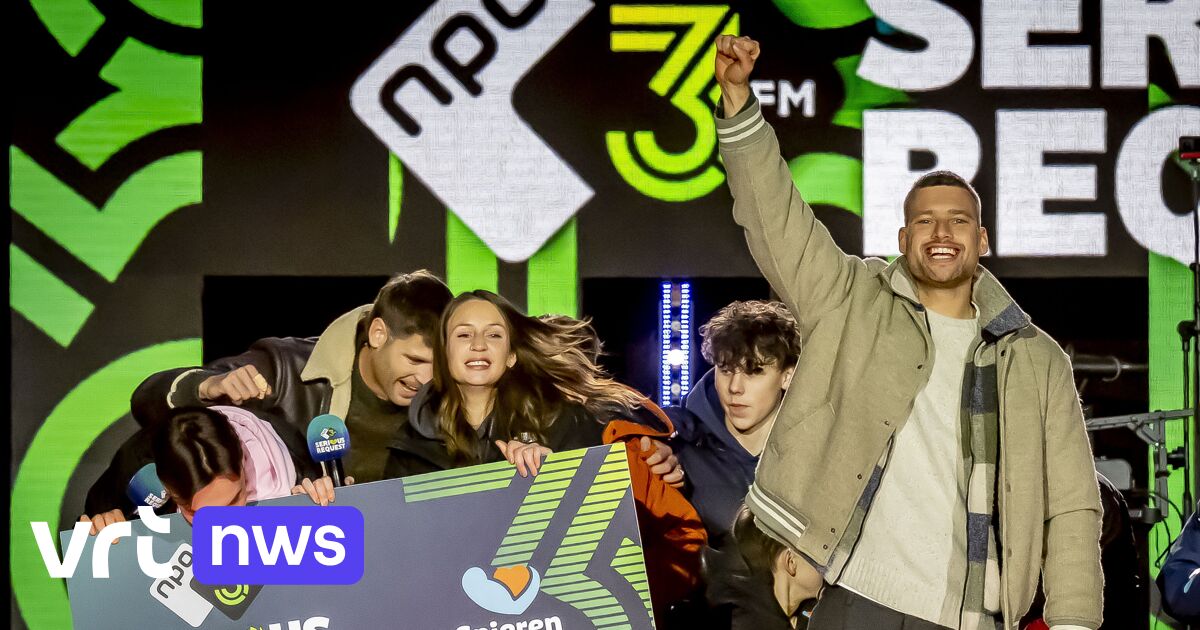 Ook 3FM Serious Request klokt af op record: tegenhanger van De Warmste Week in Nederland haalt 18.423.566 op