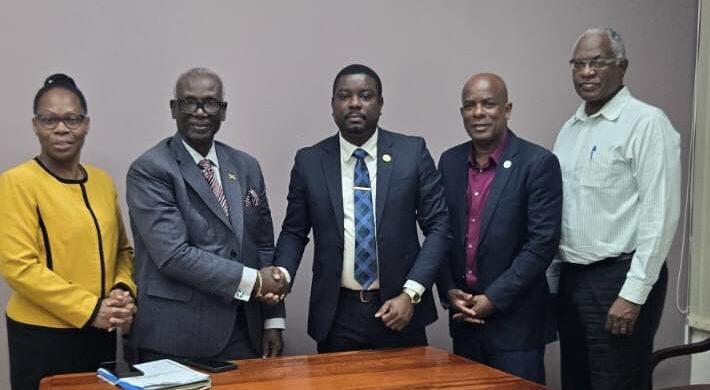 PISLM Executive Director calls on Jamaica’s Minister of Local Government