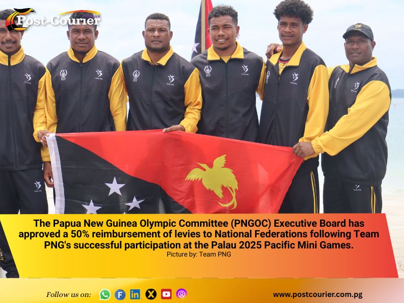 PNGOC announces levies reimbursement to national federations