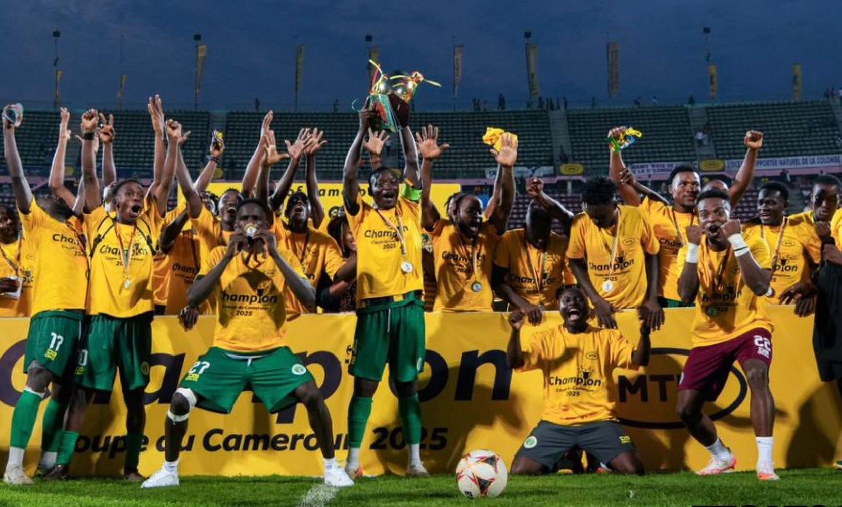 Panthere of Nde lift third Cameroon Cup trophy