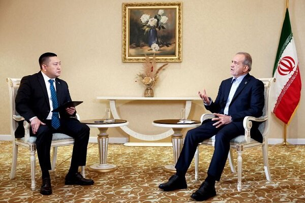 Pezeshkian lauds Kazakhstan's contribution to regional peace