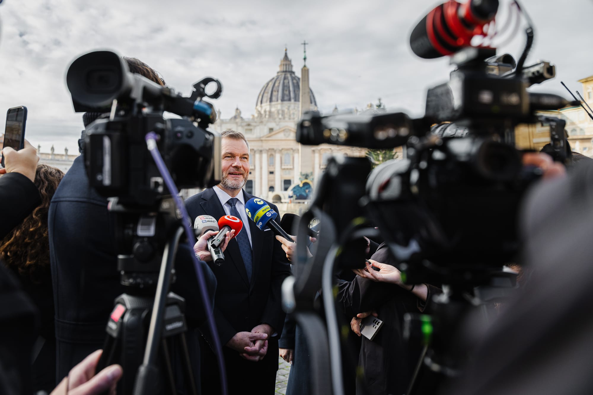 Pope Tells Pellegrini He'd Like to Visit Slovakia in Near Future