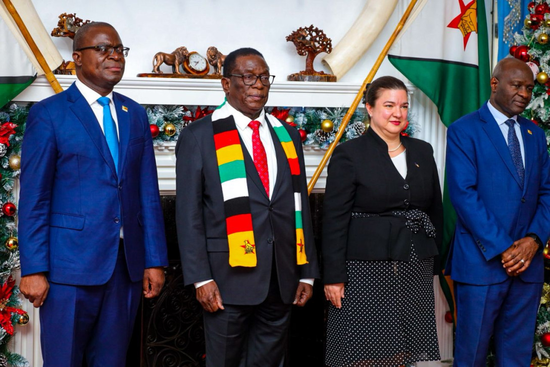 Ambassador Katrin Hagemann Presents Credentials to President of Zimbabwe