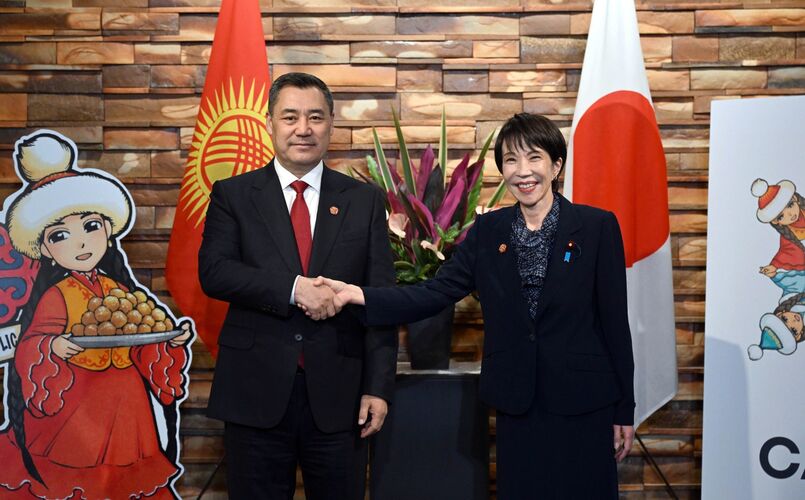 President of Kyrgyzstan holds talks with Prime Minister of Japan -