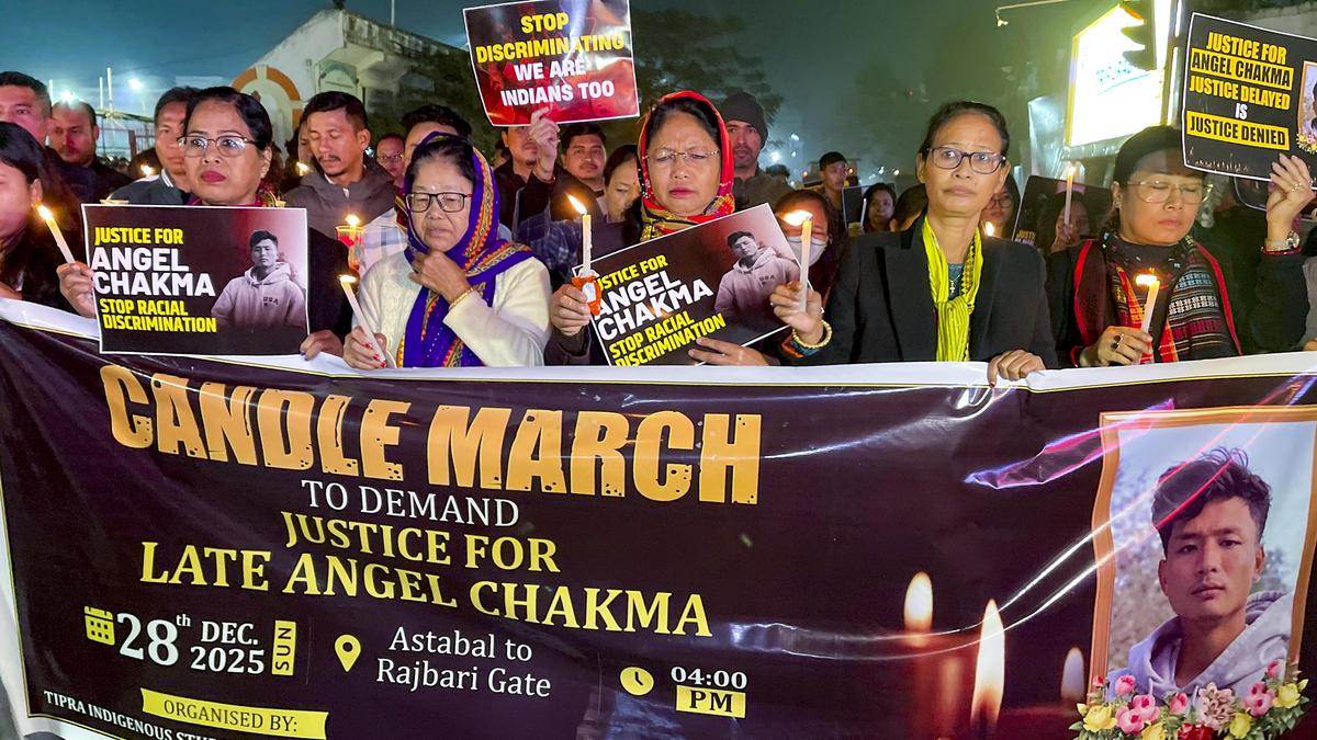 Protests erupt in Tripura over murder of student Angel Chakma in Uttarakhand