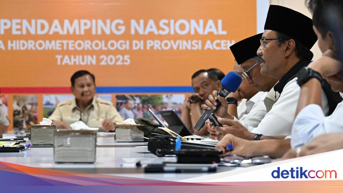 Rakor dengan Prabowo, Mensos Laporkan Upaya Penanganan Bencana Sumatera