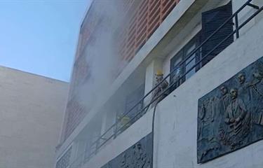 Small fire quickly contained at Chamber of Deputies