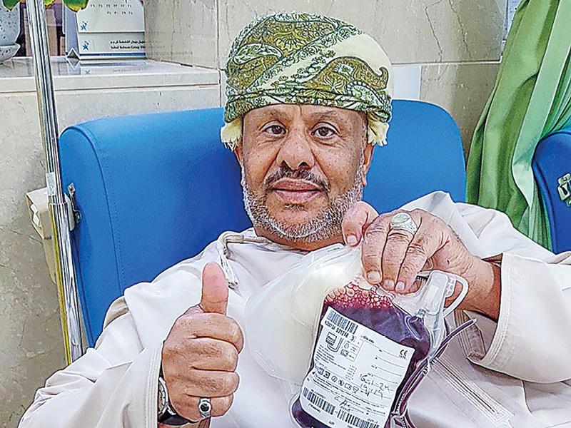 Social Impact Leader award for Oman’s veteran blood donor