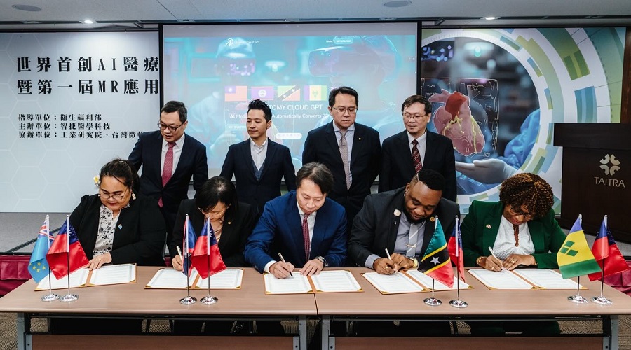 St Vincent, other Caribbean, Pacific nations Sign Smart Healthcare Pact