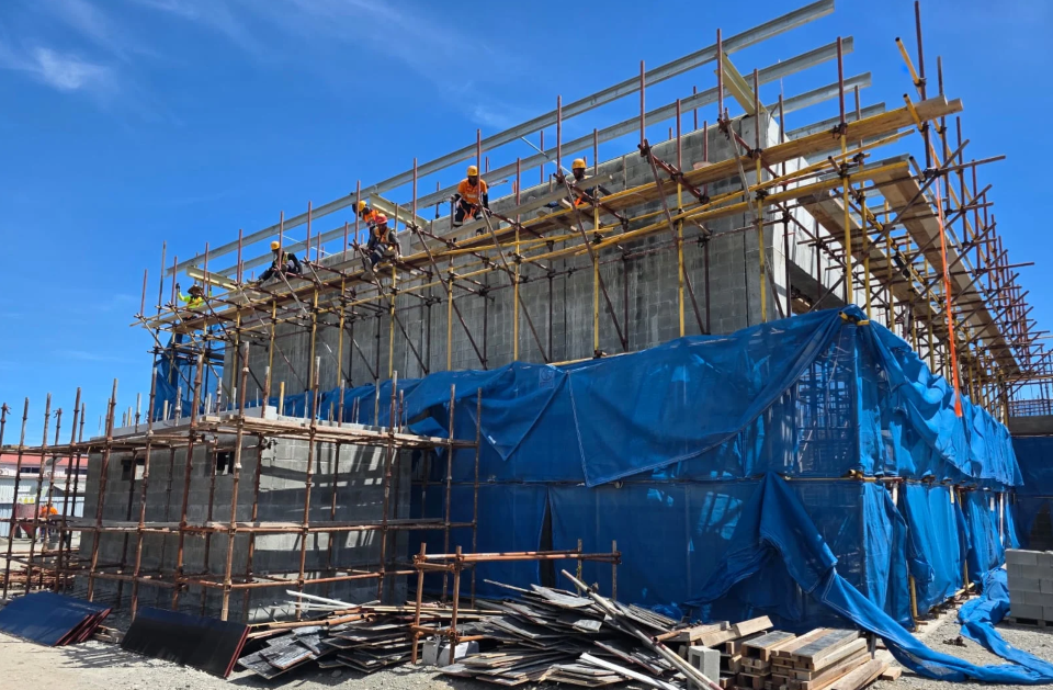 Steady progress on Rescue Fire Services Station at Honiara International Airport