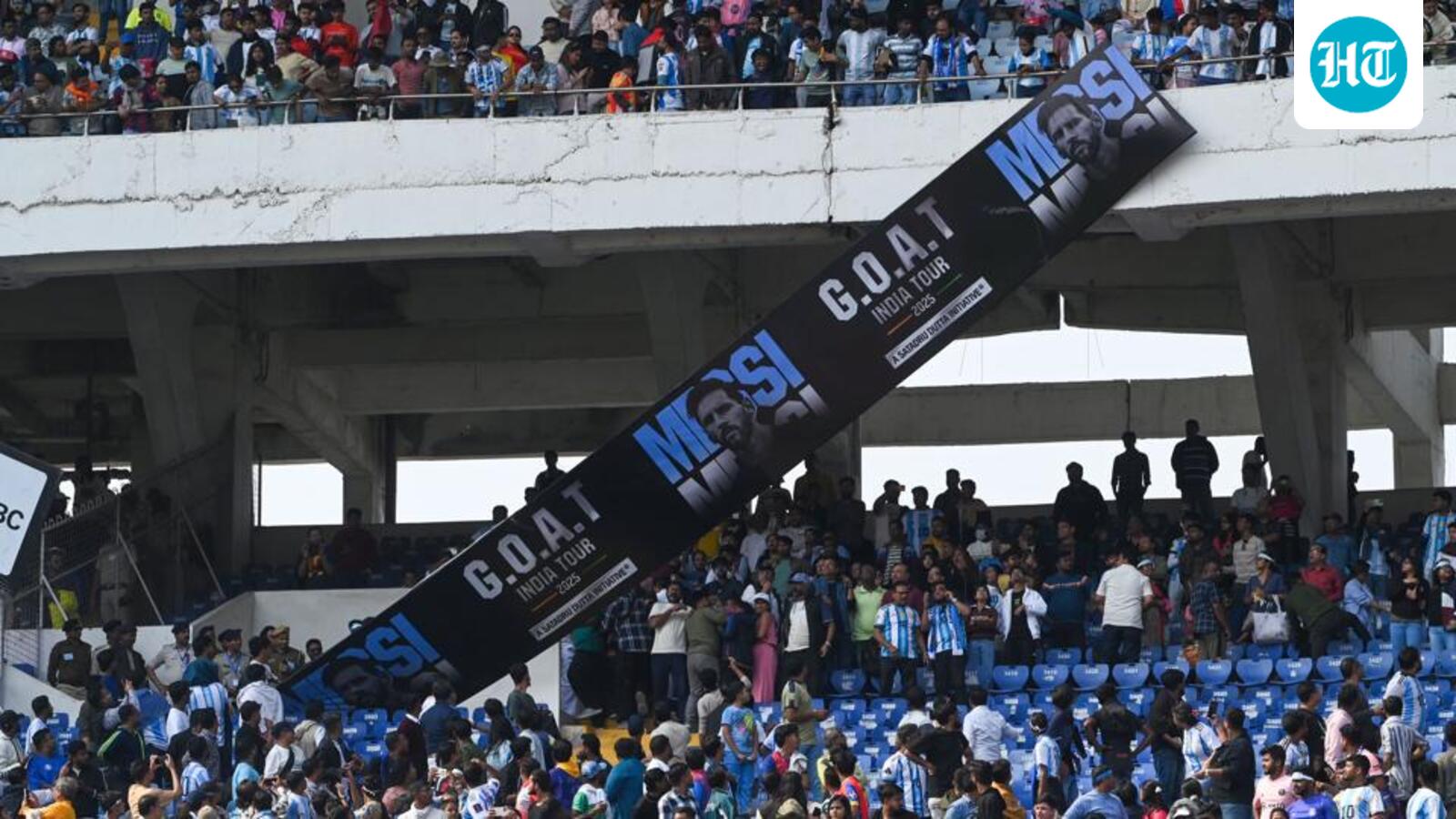 TMC, BJP lock horns after chaos during Messi’s event at Salt Lake stadium