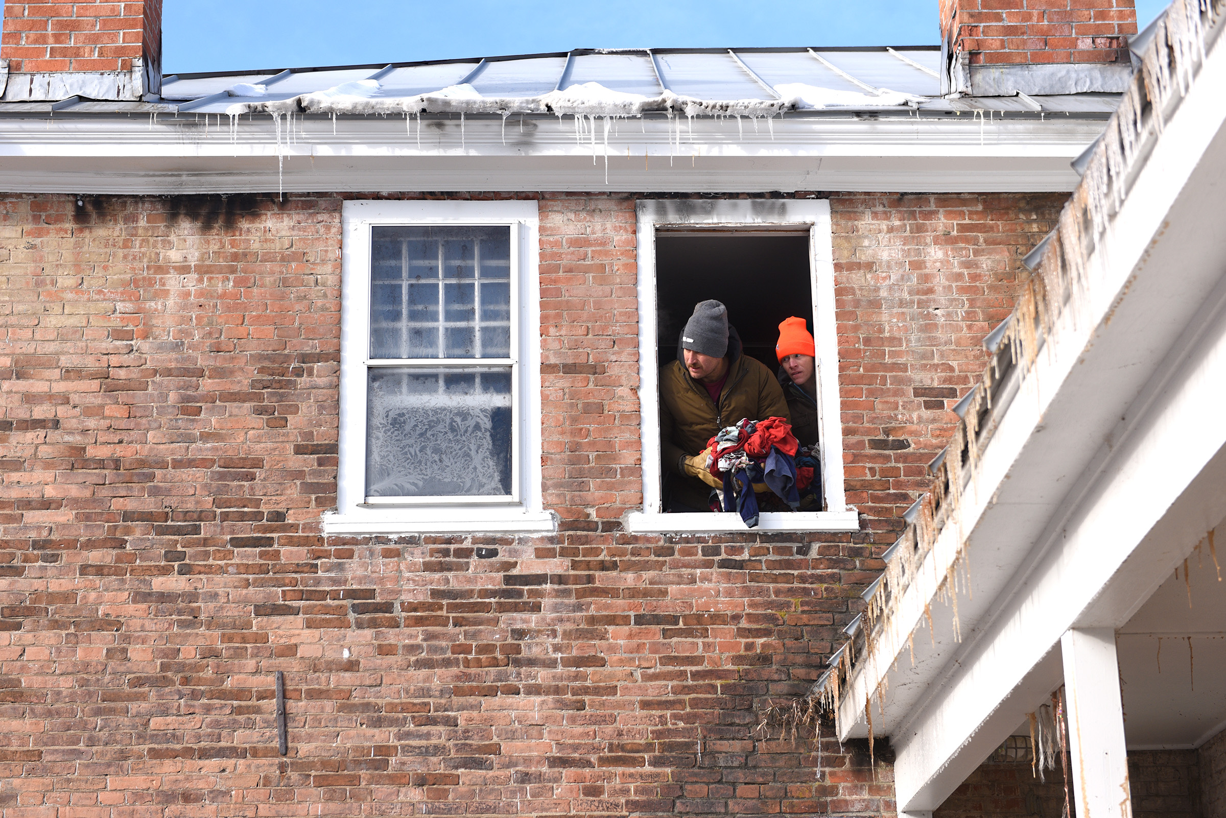 Three-alarm fire damages Edgewater Farm co-owner's home