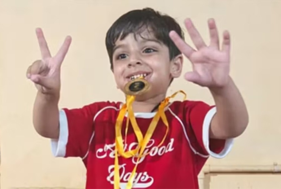Three-year-old Indian prodigy becomes youngest player listed in FIDE rankings